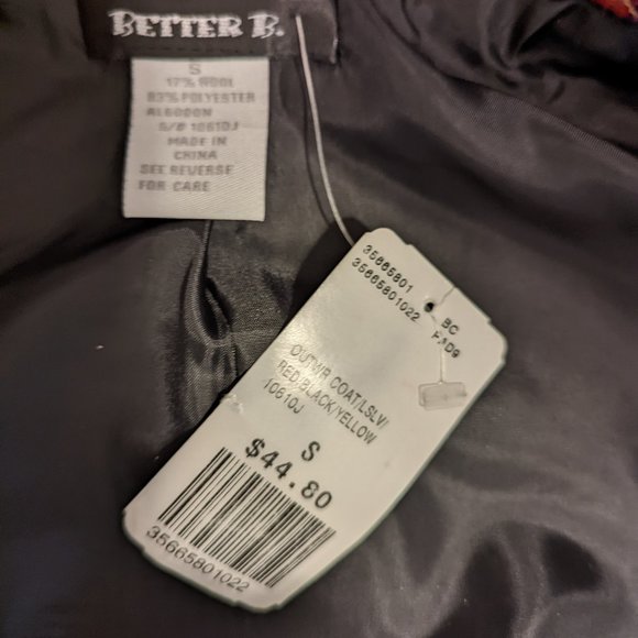 Forever 21, Better B Red Plaid Trench Dress! - Picture 5 of 5